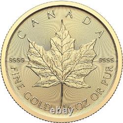 Canada Gold Maple Leaf 1/2 oz $20 BU. 9999 Fine Random Date Mint Sealed Plastic