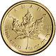 Canada Gold Maple Leaf 1/4 Oz $10 Bu. 9999 Fine Random Date