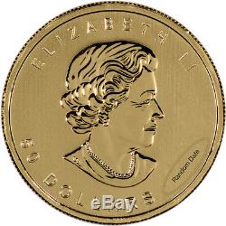 Canada Gold Maple Leaf 1 oz $50.9999 Fine Random Year