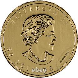 Canada Gold Maple Leaf 1 oz $50.9999 Fine Random Year Three (3) Coins