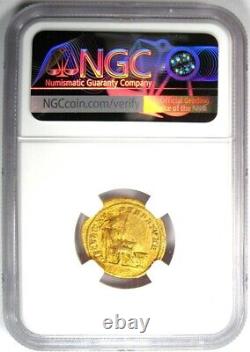 Caracalla AV Aureus Gold Roman Coin 198-217 AD Certified NGC Choice Fine