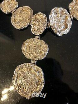 Cartier Gold Etruscan Coin Link Vermeil Belt/necklace