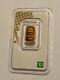 Classic 1 Gram Td Bank. 9999 Fine Gold Minted Bar In Tamper-resistant Card