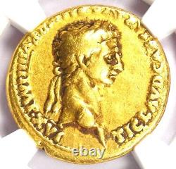 Claudius AV Aureus Gold Roman Coin 41-54 AD Certified NGC Choice Fine