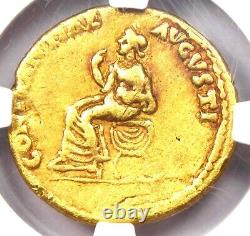 Claudius AV Aureus Gold Roman Coin 41-54 AD Certified NGC Choice Fine