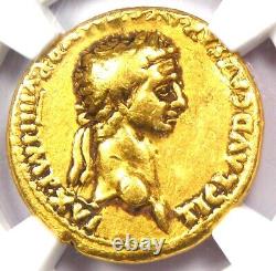 Claudius AV Aureus Gold Roman Coin 41-54 AD Certified NGC Choice Fine