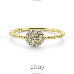 Coin Band Fine Anniversary Engagement Diamond Ring 14k Yellow Gold Diamond