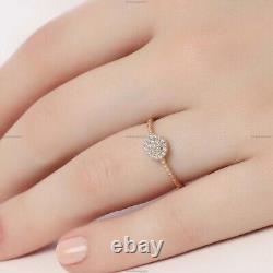 Coin Band Fine Anniversary Engagement Diamond Ring 14k Yellow Gold Diamond