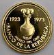 Colombia Gold 1973 1500 Pesos Museum Of Gold Bogota 90% Fine Gold. 5527 Ozt