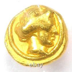 Cyrenaica Cyrene AV 1/10 Stater Gold Coin 331-313 BC Certified NGC Fine