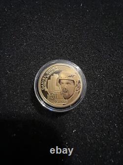 Daniel Sedin 2017 Upper Deck Grandeur Gold Coin 1/4oz. 999 Fine Gold 52/100