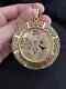 Design 50 Pesos Moneda Mexican Coin Girlsboy Giftpendant 14k Yellow Gold Plated