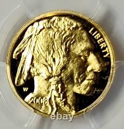 EXQUISITE 2008 W $5 PROOF GOLD BUFFALO 1/10oz. 9999 FINE PCGS PR69 DCAM FS EXQUISITE 2008 W $5 PROOF GOLD BUFFALO 1/10oz. 9999 FINE PCGS PR69 DCAM FS