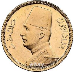 Egypt 1930 Fuad I 20 Piastres NGC MS65 ONLY 4 COINS GRADED FINER AT NGC