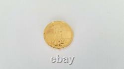 Estate 22KT Fine Gold $25.00 United States Liberty Coin 1986P