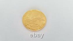 Estate 22KT Fine Gold $25.00 United States Liberty Coin 1986P