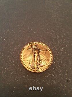 Estate 22KT Fine Gold $25.00 United States Liberty Coin 1986P