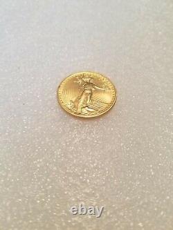 Estate 22KT Fine Gold $25.00 United States Liberty Coin 1986P