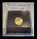Fine Gold Coin 2021 Canada Maple Leaf 1/10 Oz. 9999 Bu