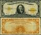 Fr. 1173 $10 1922 Gold Certificate Fine Gold Coin Note