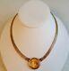Fine $10 American Gold Eagle Coin Ladies 14k Necklace 16 1/2 Substantial! 2003