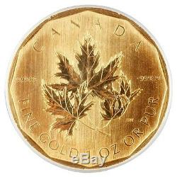 First Strike 2007 Canadian Maple Leaf 1oz Gold. 99999 Fine PCGS MS69