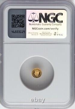 GOLD 1/40 Oz NGC PF70 2023 KING CHARLES III CORONATION G BRITAIN Fine 0.999 COIN