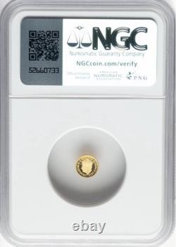 GOLD 1/40 Oz NGC PF70 2023 KING CHARLES III CORONATION G BRITAIN Fine 0.999 COIN