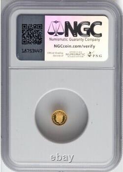 GOLD 1/40 Oz NGC PF70 2023 KING CHARLES III CORONATION G BRITAIN Fine 0.999 COIN