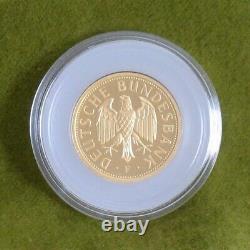 GOLD 2001 Germany 999.9 Fine Gold 12 Grams 1 Deutsche Mark Coin FAREWELL MARK