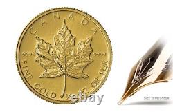 Gold 1/10 oz Canadian 2015 Gold Maple Leaf $5 Coin. 9999 Fine coin