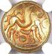 Gold Gaul Ambiani Av Stater Gold Horse Coin 50 Bc Certified Ngc Choice Vf