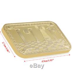 Gold Plated Masonic Freemasonry 999 Fine Physical Commemorative Challenge Coin