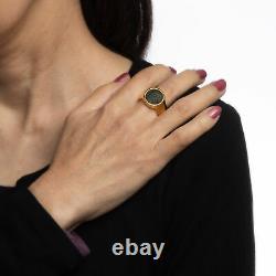 Gurhan Roman Coin Ring 24k Gold Sz 6 Estate Fine Jewelry One of a Kind