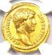 Hadrian Gold Av Aureus Roman Gold Coin 117-138 Ad Ngc Choice Vf + Fine Style
