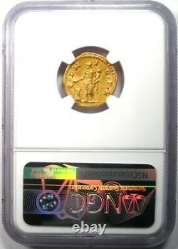 Hadrian Gold AV Aureus Roman Gold Coin 117-138 AD NGC Choice VF + Fine Style