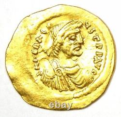 Heraclius Gold AV Semissis Gold Coin 613-641 AD Good VF (Very Fine)