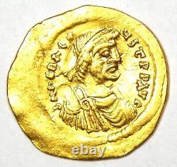 Heraclius Gold AV Semissis Gold Coin 613-641 AD Good VF (Very Fine)