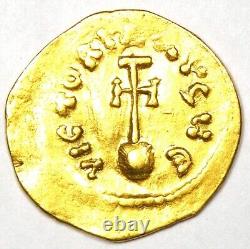 Heraclius Gold AV Semissis Gold Coin 613-641 AD Good VF (Very Fine)