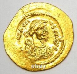 Heraclius Gold AV Semissis Gold Coin 613-641 AD XF / EF (Extremely Fine)