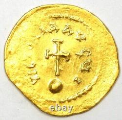 Heraclius Gold AV Semissis Gold Coin 613-641 AD XF / EF (Extremely Fine)