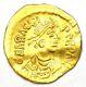 Heraclius Gold Av Tremissis Gold Byzantine Coin 613-641 Ad Good Vf (very Fine)