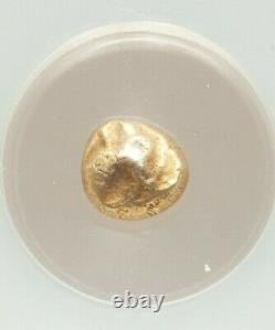 Ionia 1/12th Gold Stater Lion NGC Fine Ancient Coin