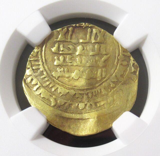 Islamic (ah486-498) Great Seljuqs Fine Gold Dinar Ngc Clipped