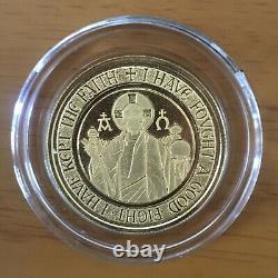 JESUS CHRISTIAN BIBLE SCRIPTURE 1 OZ 9999 Fine Solid GOLD COIN ONLY 500