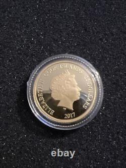 John Tavares 2017 Upper Deck Grandeur Gold Coin 1/4oz. 999 Fine Gold 1/100