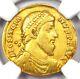 Julian Ii Av Solidus Gold Roman Coin 360-363 Ad. Certified Ngc Fine Rare Ruler