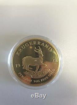 Krugerrand 1978 South Africa 1 oz fine gold