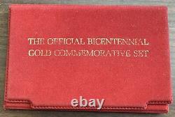 Lincoln Mint Bicentennial. 999 Fine Gold Commemorative Medal #11000 COA