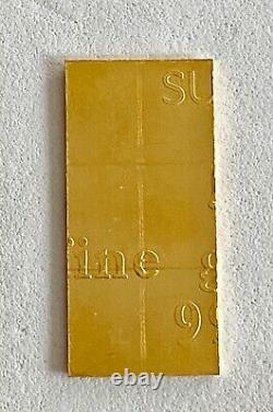 Look 6- 1 Gram (999.9 Fine) Gold Valcambi Bars, See Other Gold, Silver & Coins